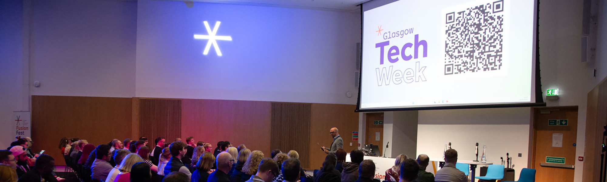 Jason Bradbury hosting Fusion Fest